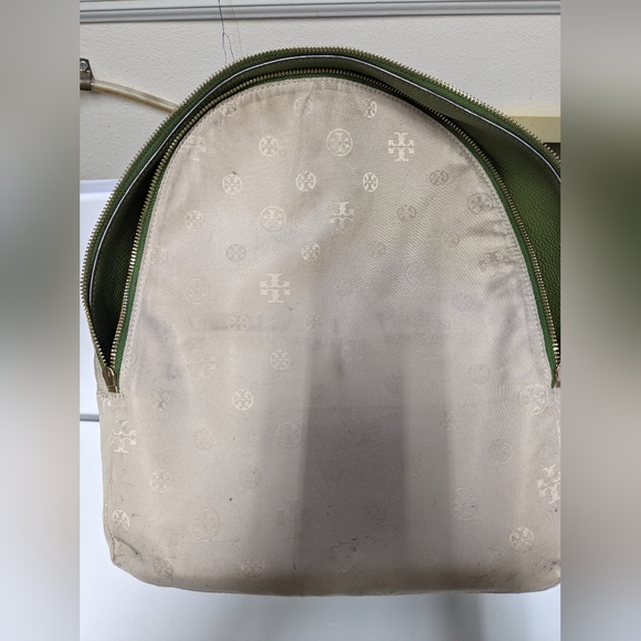 Tory Burch Thea Pebbled Backpack - Picture 11 of 12